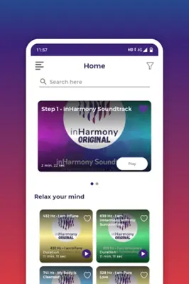 inHarmony Music Meditations android App screenshot 3