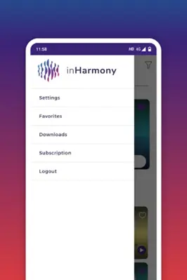 inHarmony Music Meditations android App screenshot 4